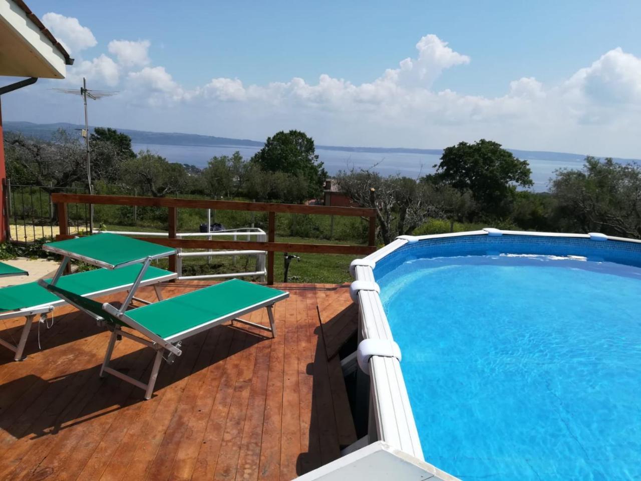 Apartmán Il Poggio Degli Ulivi Trevignano Romano Exteriér fotografie